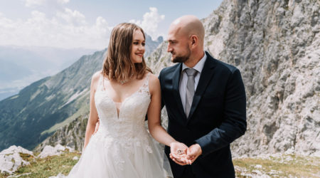 After Wedding Shooting Hafelekar Innsbruck Tirol
